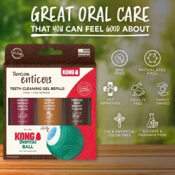 KONG Dental Ball gel refill 3 pack