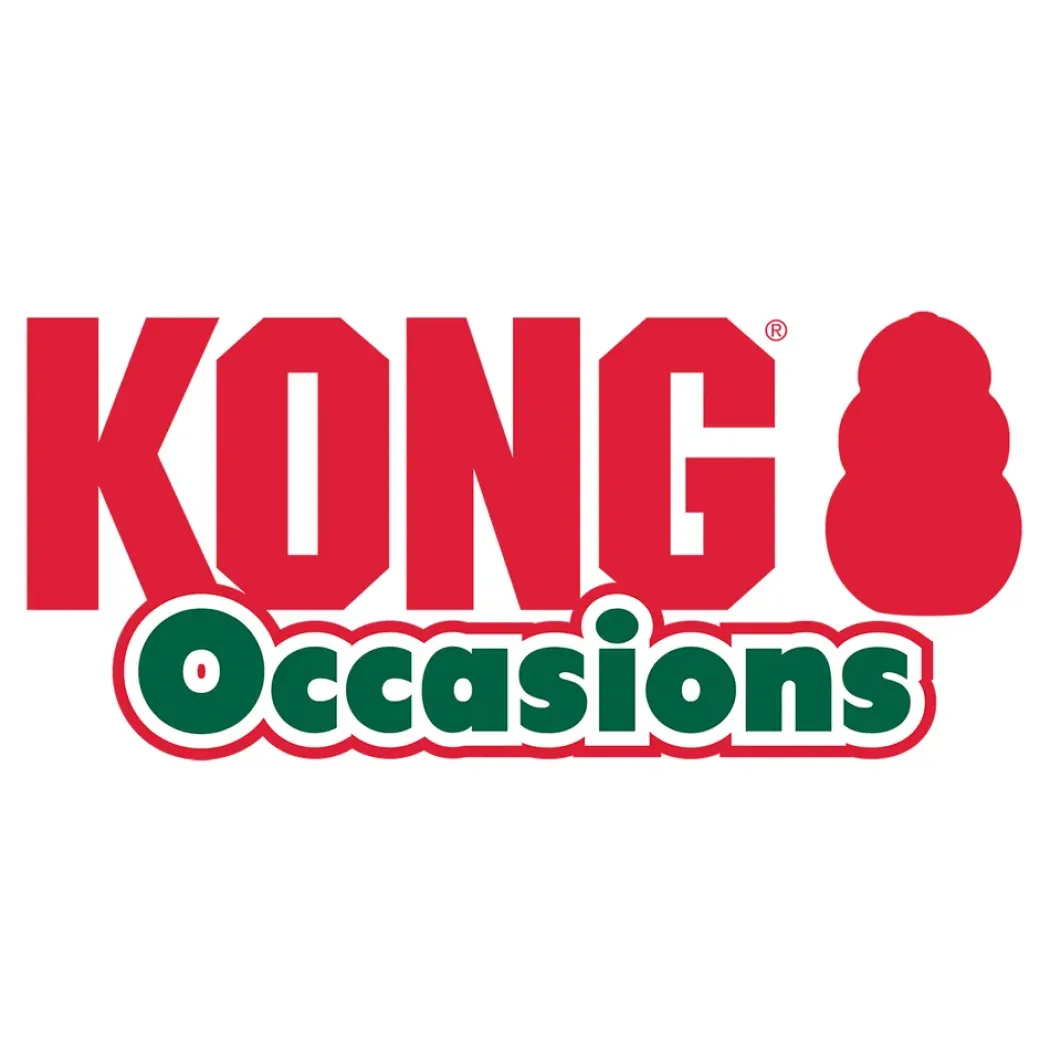 KONG Holiday Occasions Balls 4-pack M - jule hundelegetøj