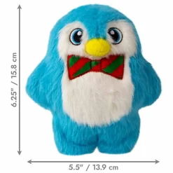 Kong Holiday Snuzzles Pengiun S - Hundelegetøj med piv