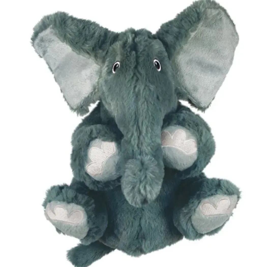 KONG Hundelegetøj Comfort Kiddos Elephant XS 15 cm - elefant bamse til små hunde
