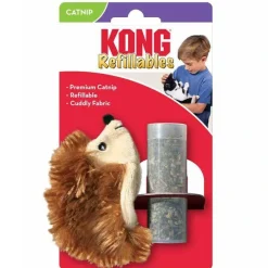 Kong Kattelegetøj Refillable Hedgehog 6,5x10x2,5 cm