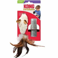 Kong Kattelegetøj Refillable Feather Mouse
