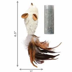 Kong Kattelegetøj Refillable Feather Mouse