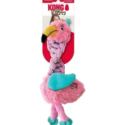 KONG Knots Twist Mix M/L - farverigt hundelegetøj med reb