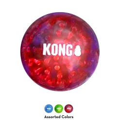 Kong Legetøj Squezzz Geodz 2 stk Ø 7 cm - farverige bolde med piv