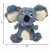 KONG Scrumplez Koala M - blød koalabamse med sjove pibelyde