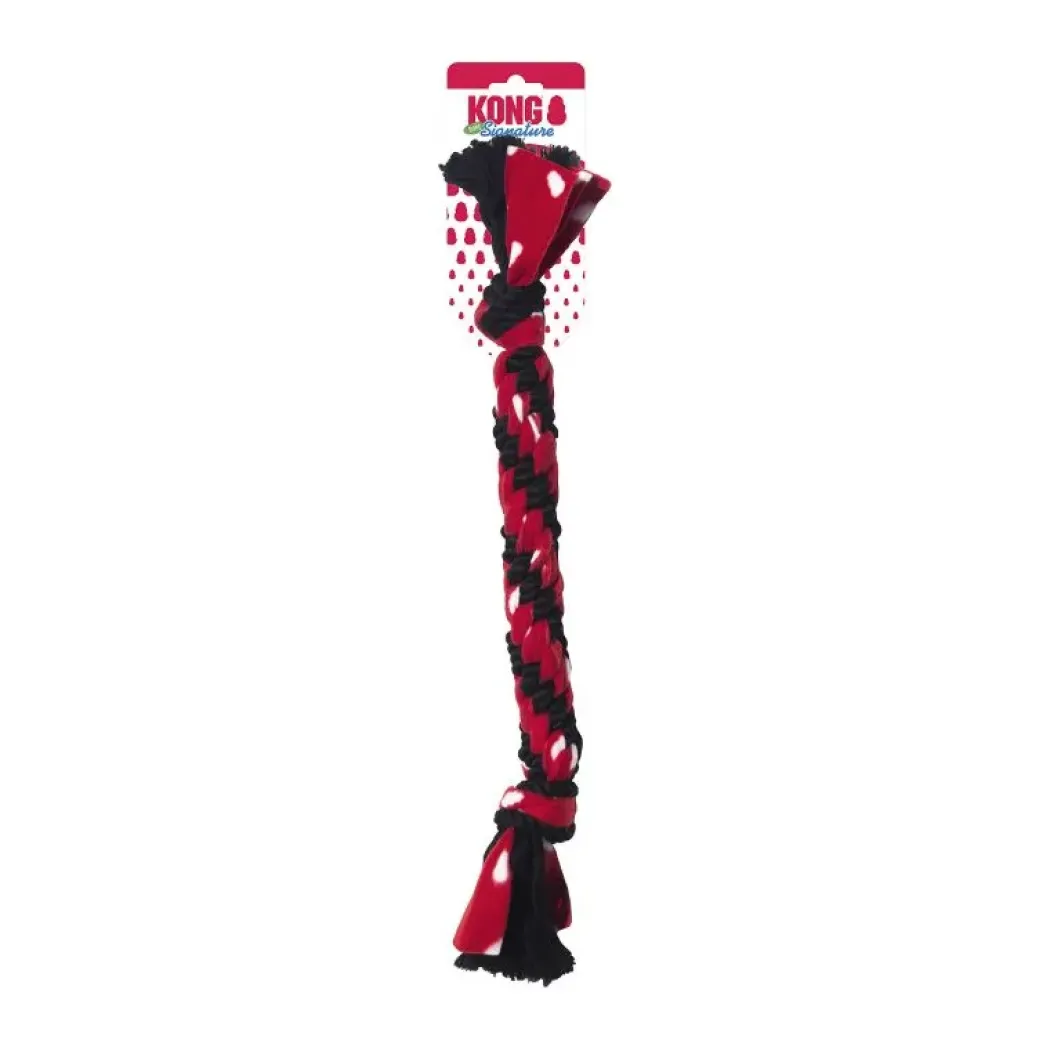 KONG Signature Dobbelt Knude 58 cm Flerfarvet - hundelegetøj
