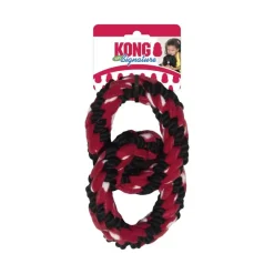 KONG Signature Reb Dobbelt Ring 23 cm Flerfarvet - hundelegetøj
