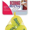 KONG Tennisbold Small 3-pak med pivlyd - slidstærke bolde til små hunde