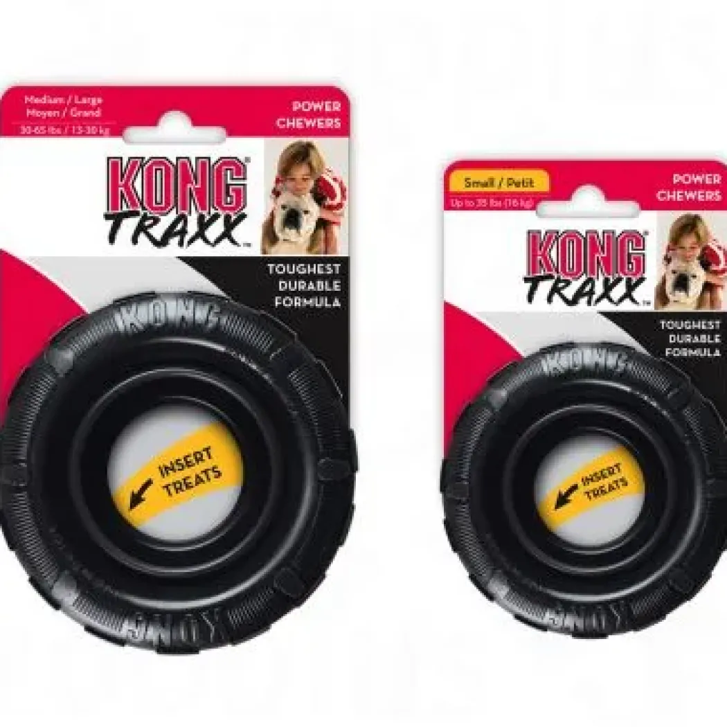 Kong Tyres Medium - dækformet tyggelegetøj