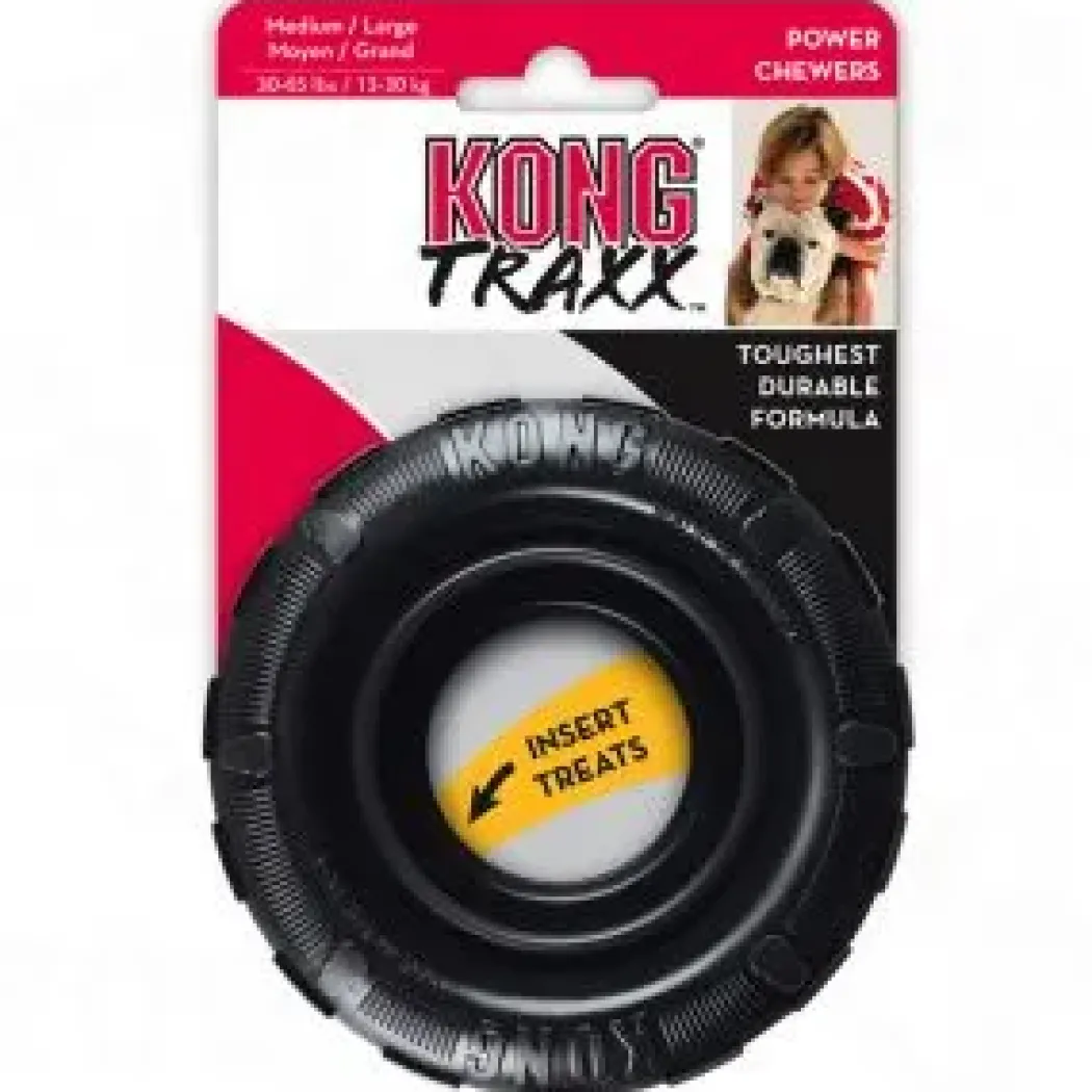 Kong Tyres Medium - dækformet tyggelegetøj