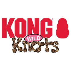 KONG Wild Knots Tiger M/L 26x25,5x11 cm - bamse til hunde