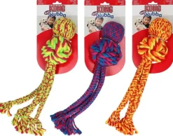 KONG Wubba Weaves S 26 cm Mix - hundelegetøj