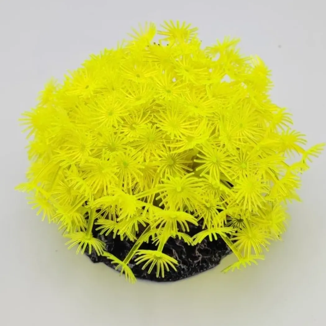 Kunstig koral Xenia (Yellow)