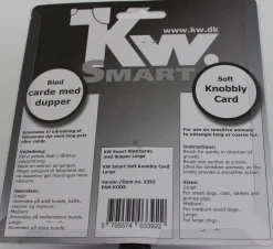 KW Smart blød carde med dupper stor