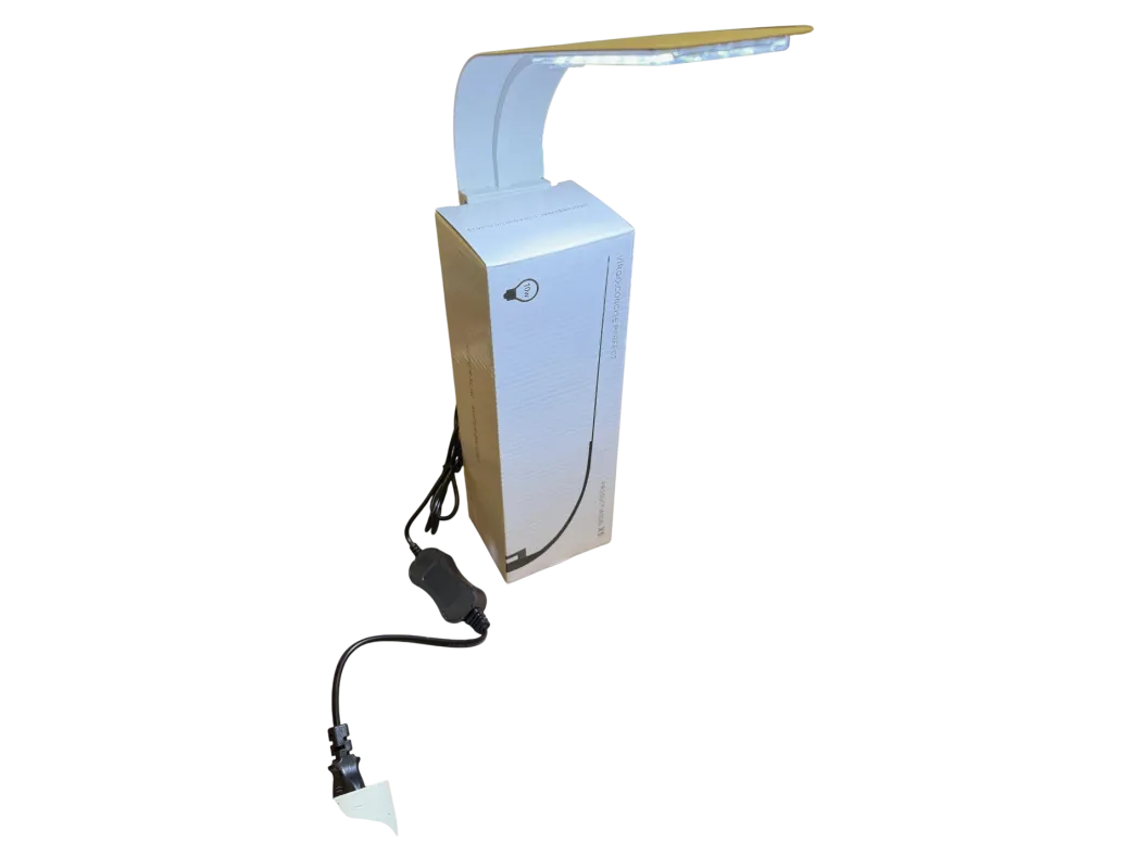 LED lampe 10 Watt X5 hvid - Superslim lys til nanoakvarier