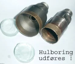 Leje af Hulboringsbor samt messing adaptor