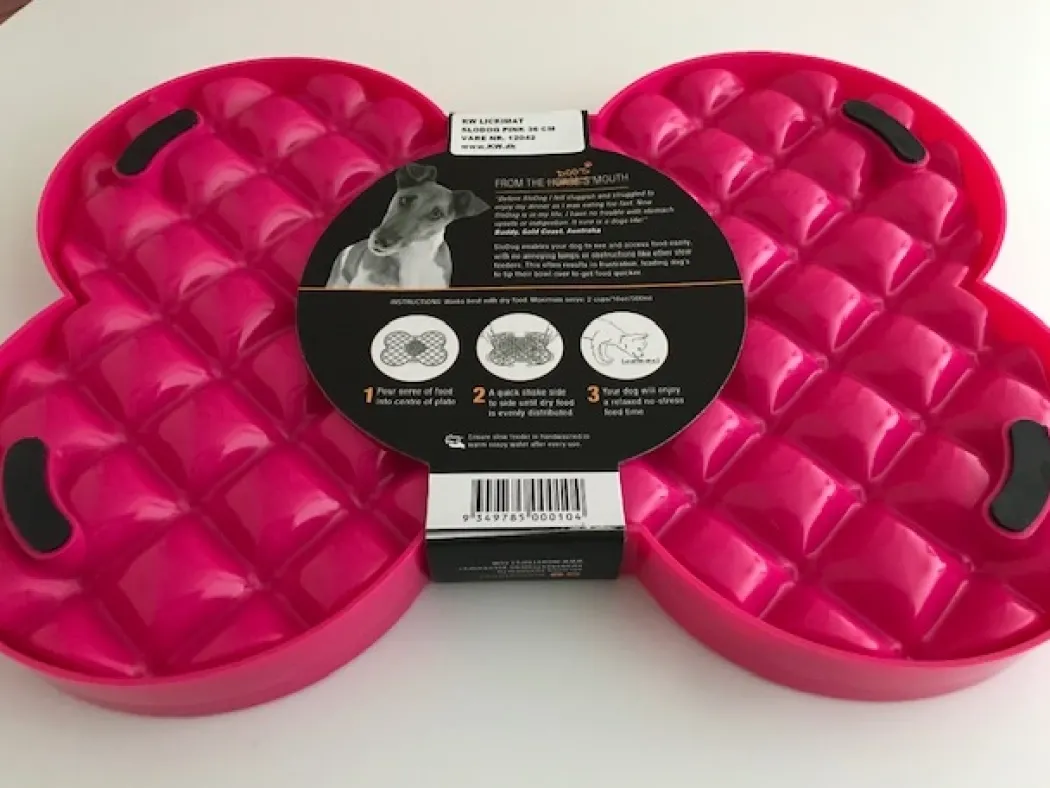 LickiMat Slowfeeder Slikkeplade 32 cm - slowfeeder plade til hunde