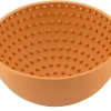 LickiMat Wobble Orange Ø 18 x 8 cm - slikkeskål til hunde