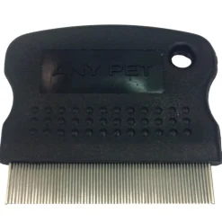 Loppekam Sort 6 cm