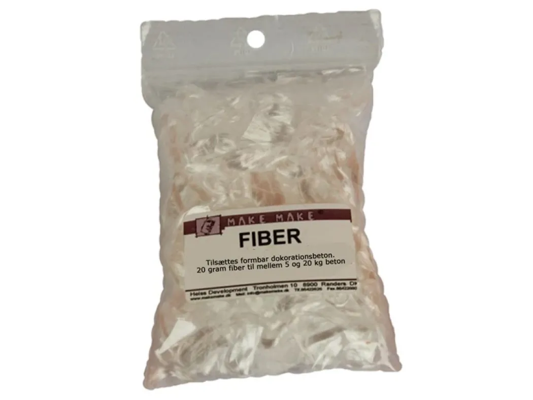 MakeMake Fiber til beton 200 gram
