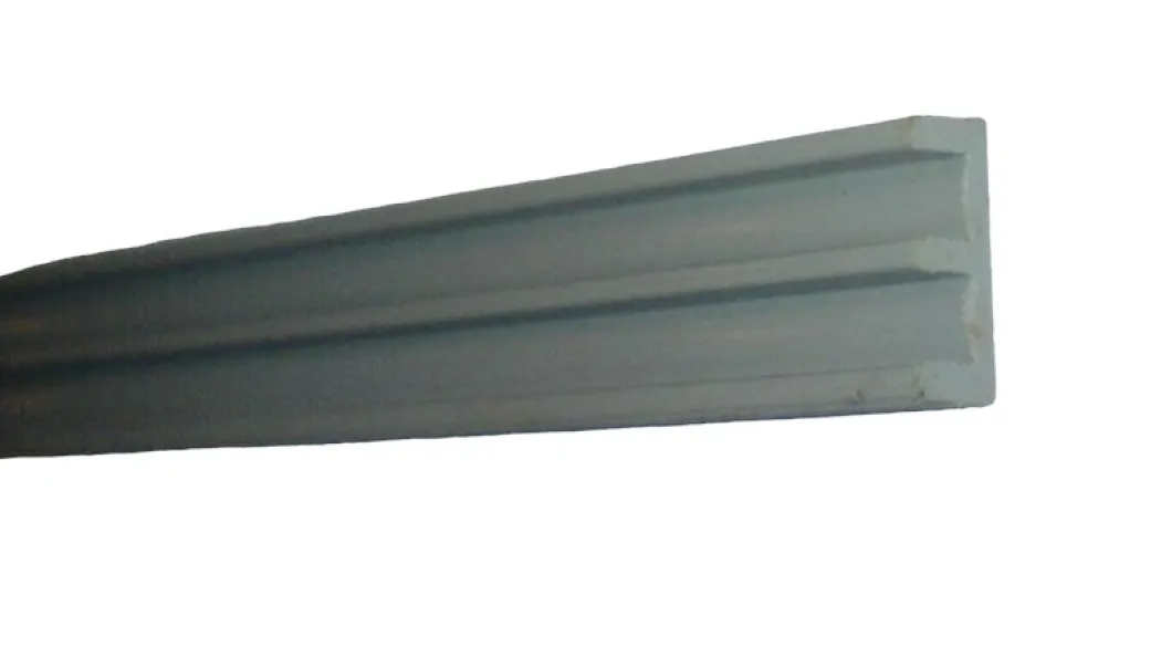 MiniZoo plastskydeliste grå underdel 100 cm (4 mm)