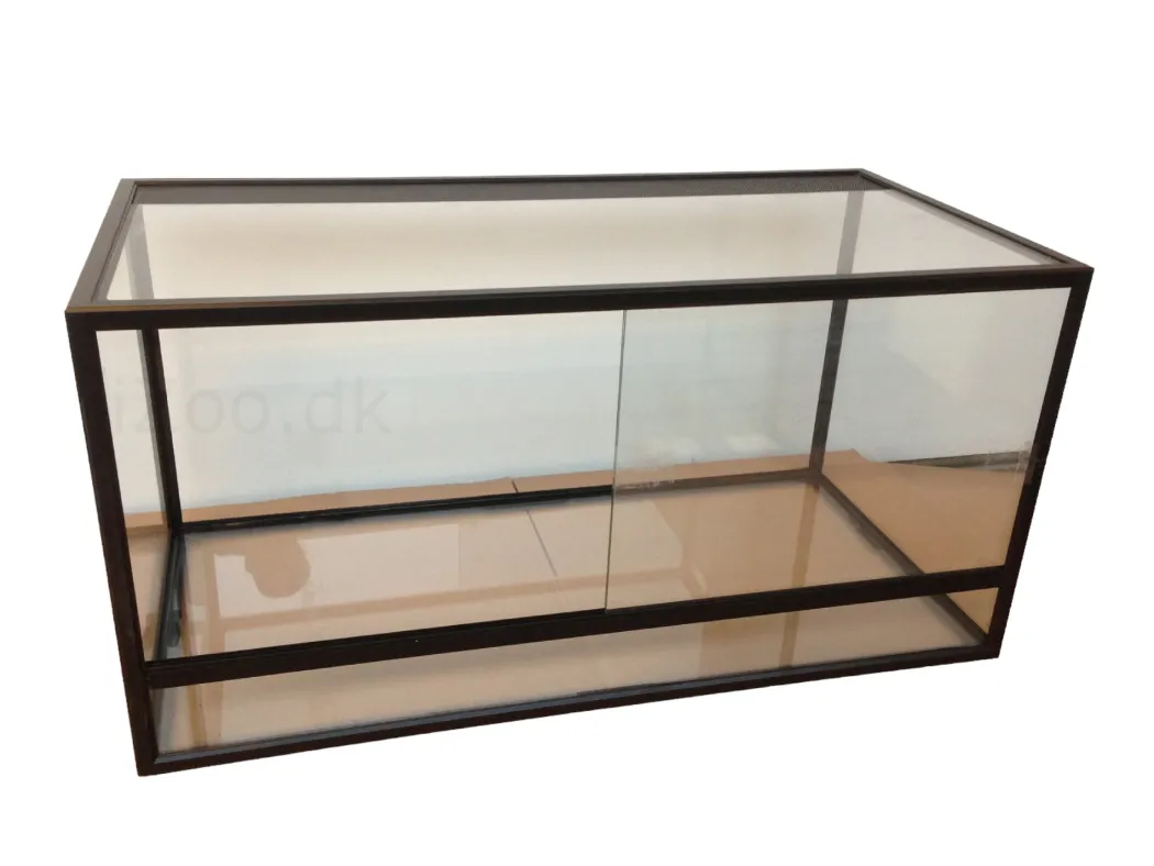 MiniZoo Ørken Terrarium Sort 250 liter