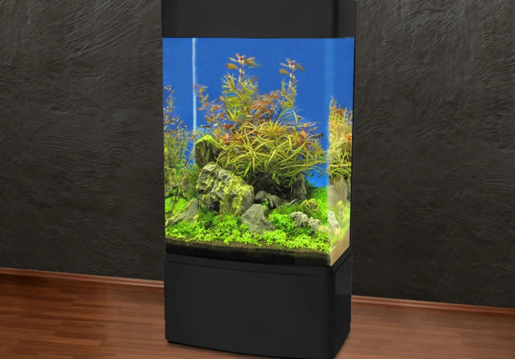 MiniZoo Søjle Akvarium 80 Sort