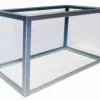 MiniZoo sølv aluminiums akvarie 85 liter