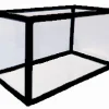 MiniZoo sort aluminiums akvarie 85 liter.