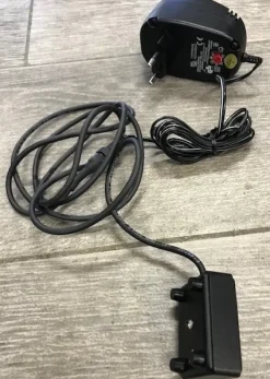 Månelys lampe med led spot (rødt lys) til at lægge ovenpå glasset.