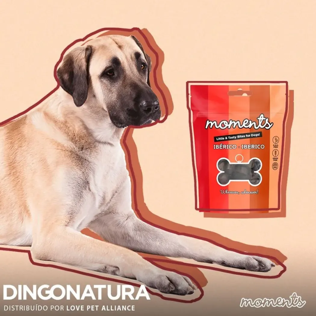 Moments hundesnack Iberisk skinke 60 g - naturlige hundegodbidder