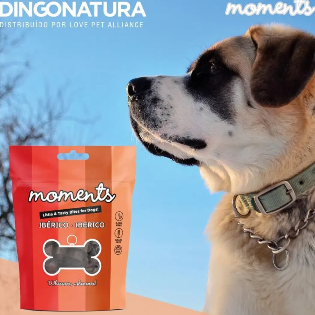 Moments hundesnack Iberisk skinke 60 g - naturlige hundegodbidder