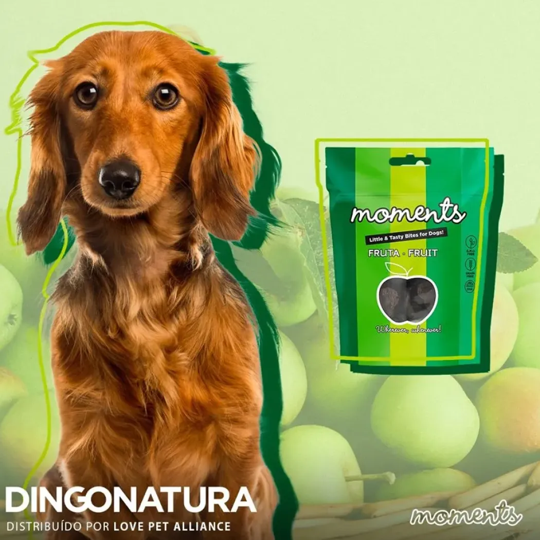 Moments hundesnack Kylling og Frugt 60 g - fuldfoder hundegodbidder