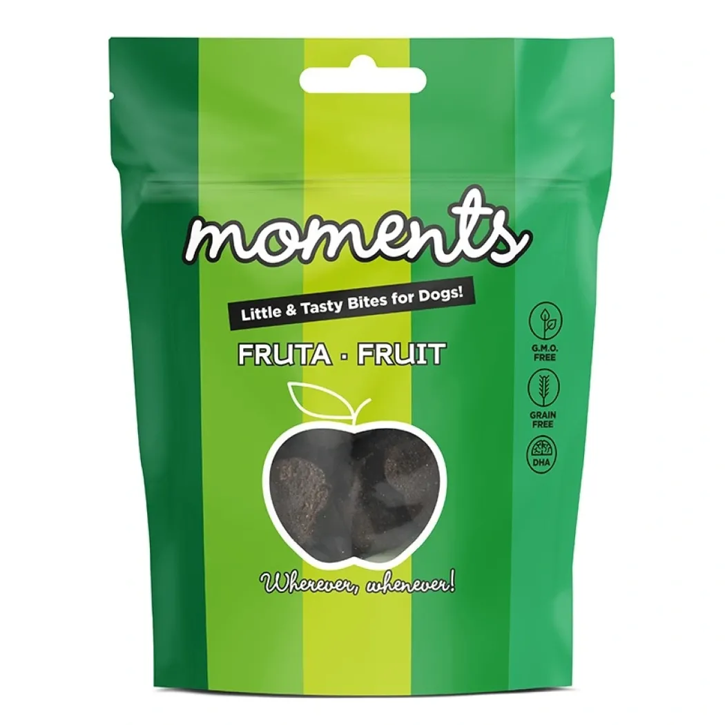 Moments hundesnack Kylling og Frugt 60 g - fuldfoder hundegodbidder