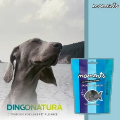 Moments hundesnack Laks 60 g - fuldfoder hundesnacks