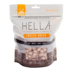 MUSH HELLÄ Freeze-Dried Oksekød 250 g - frysetørret fuldfoder til hunde