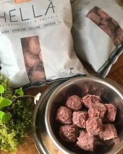 MUSH HELLÄ Kylling 1 kg - Naturligt råfoder til hunde
