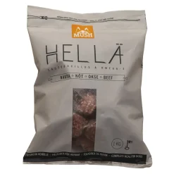 MUSH HELLÄ Okse 1 kg - Naturligt råfoder til din hund