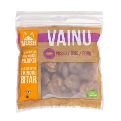 MUSH VAINU Træningsgodbidder Gris 150 g - sunde frysetørrede hundesnacks