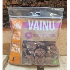 MUSH VAINU Træningsgodbidder Gris 150 g - sunde frysetørrede hundesnacks
