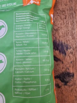 MUSH Vaisto Grøn Okse Gris Kylling 800 g - Naturligt hundefoder med kød og grønt