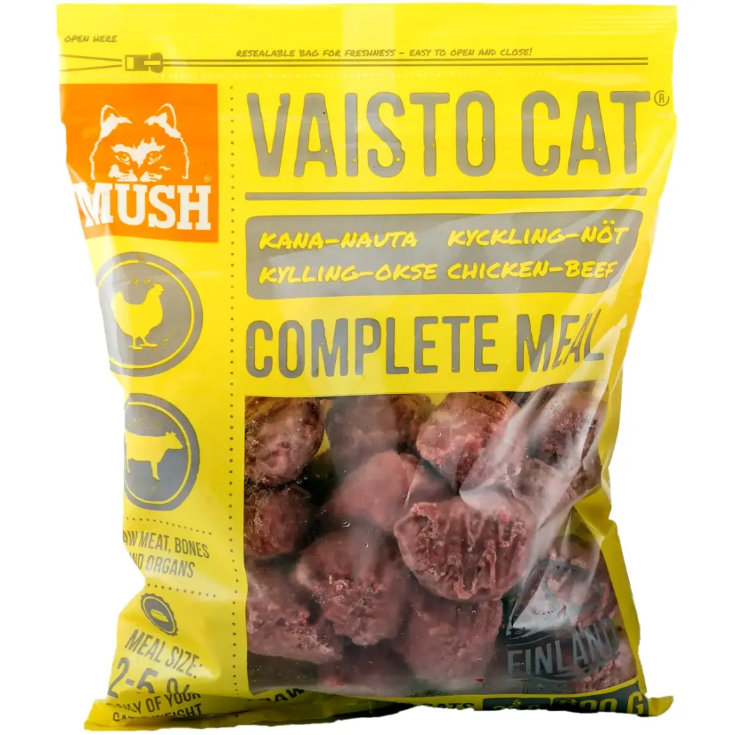 MUSH Vaisto kat Kylling Okse Gul 800 g