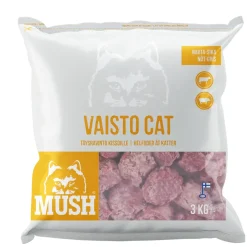 MUSH Vaisto kat Okse Gris Hvid 3 kg