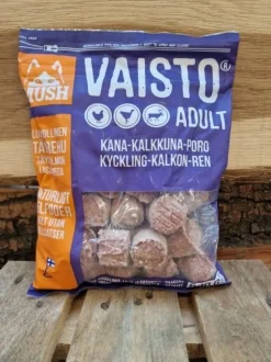 MUSH Vaisto Lilla Kylling Kalkun Rensdyr 800 g - Naturligt hundefoder