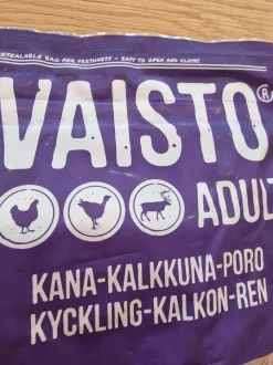 MUSH Vaisto Lilla Kylling Kalkun Rensdyr 800 g - Naturligt hundefoder