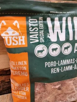 MUSH Vaisto Mørkegrøn Wild rensdyr lam elg til hund 800 g