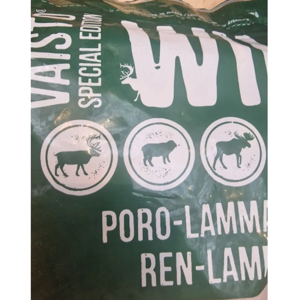 MUSH Vaisto Mørkegrøn Wild rensdyr lam elg til hund 3 kg