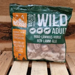 MUSH Vaisto Mørkegrøn Wild rensdyr lam elg til hund 3 kg