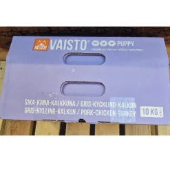 MUSH Vaisto Puppy lyslilla gris kalkun kylling 10 kg til hvalpe